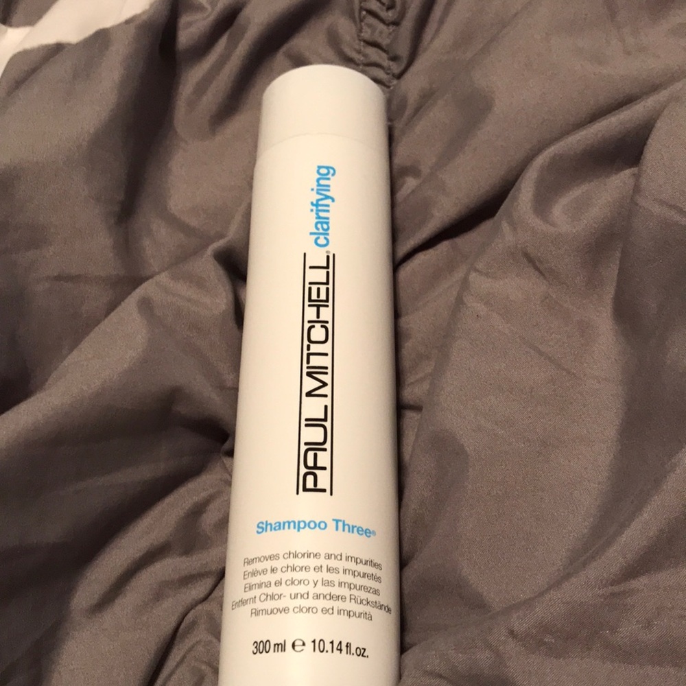 Paul Mitchell clarifying shampoo three